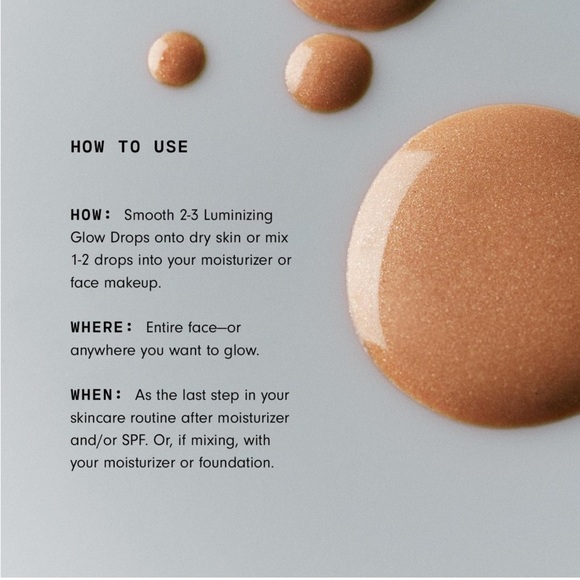 VERSED Sheer Bronzed Glow Drops Vegan - Picture 5 of 6